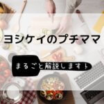 ヨシケイのプチママがある暮らし【まるごと解説します】